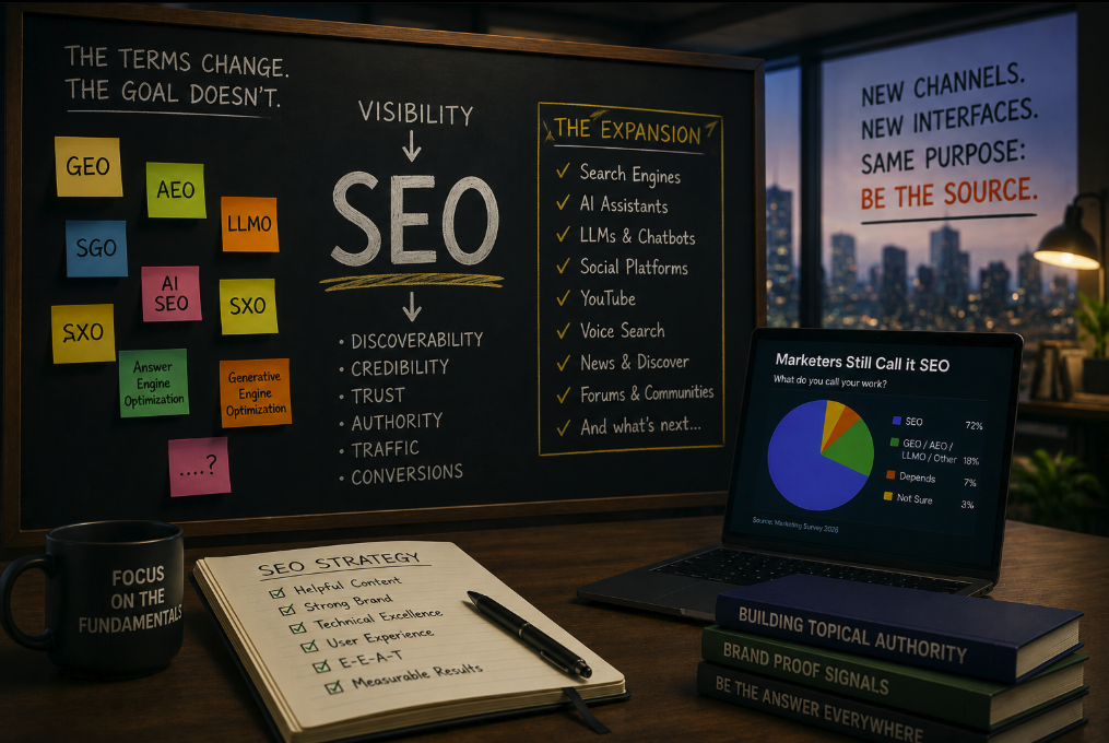 Maybe GEO Won’t Replace SEO. Maybe SEO Is Simply Becoming Something Bigger