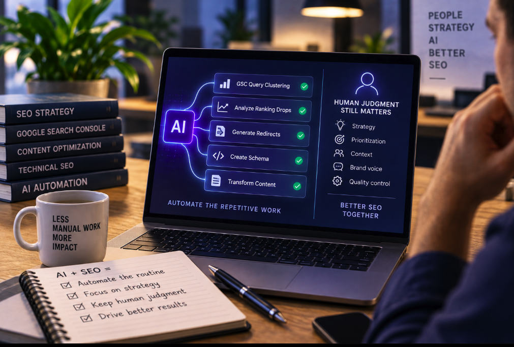 The Best AI SEO Automation Removes Work, Not Human Judgment
