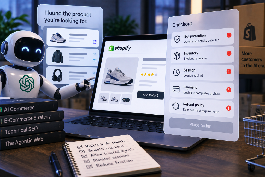 AI Search Can Find Your Product — but Your Checkout May Block the Agent
