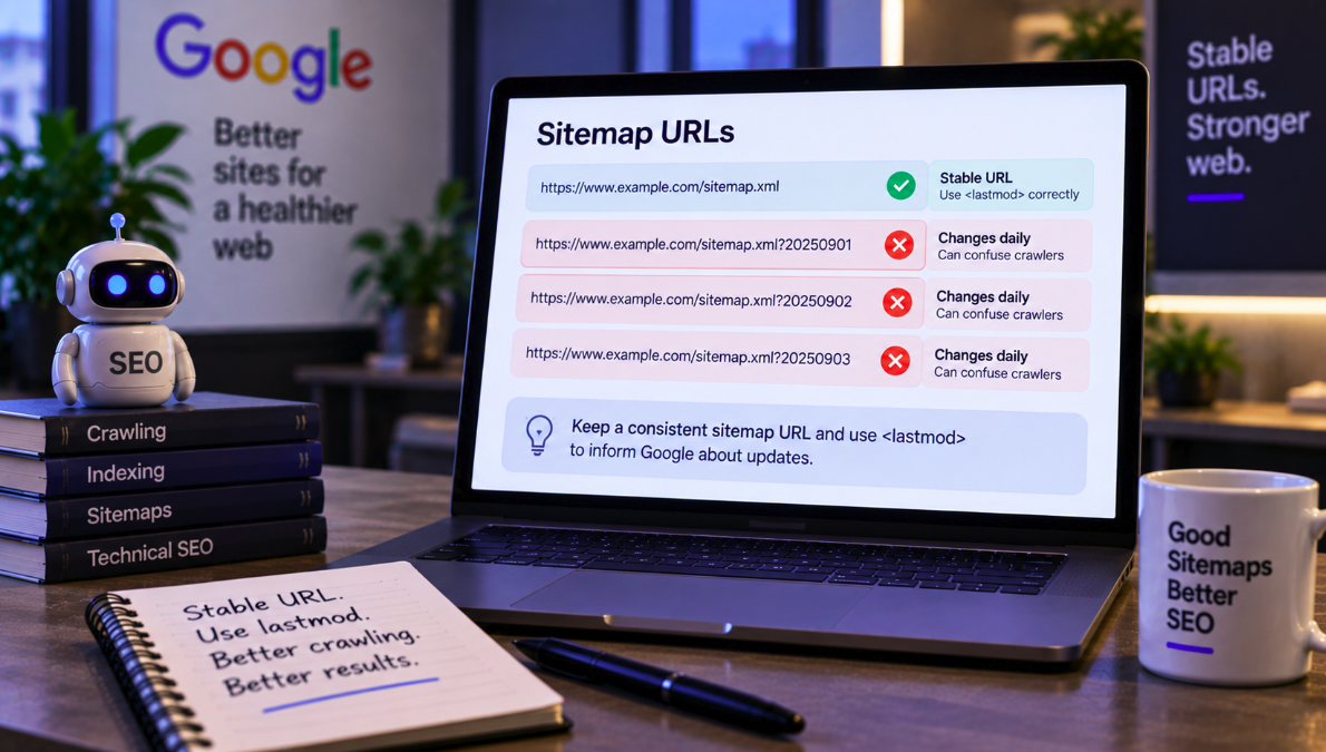 Daily Sitemap URL Changes Can Confuse Crawlers Instead of Accelerating Indexing
