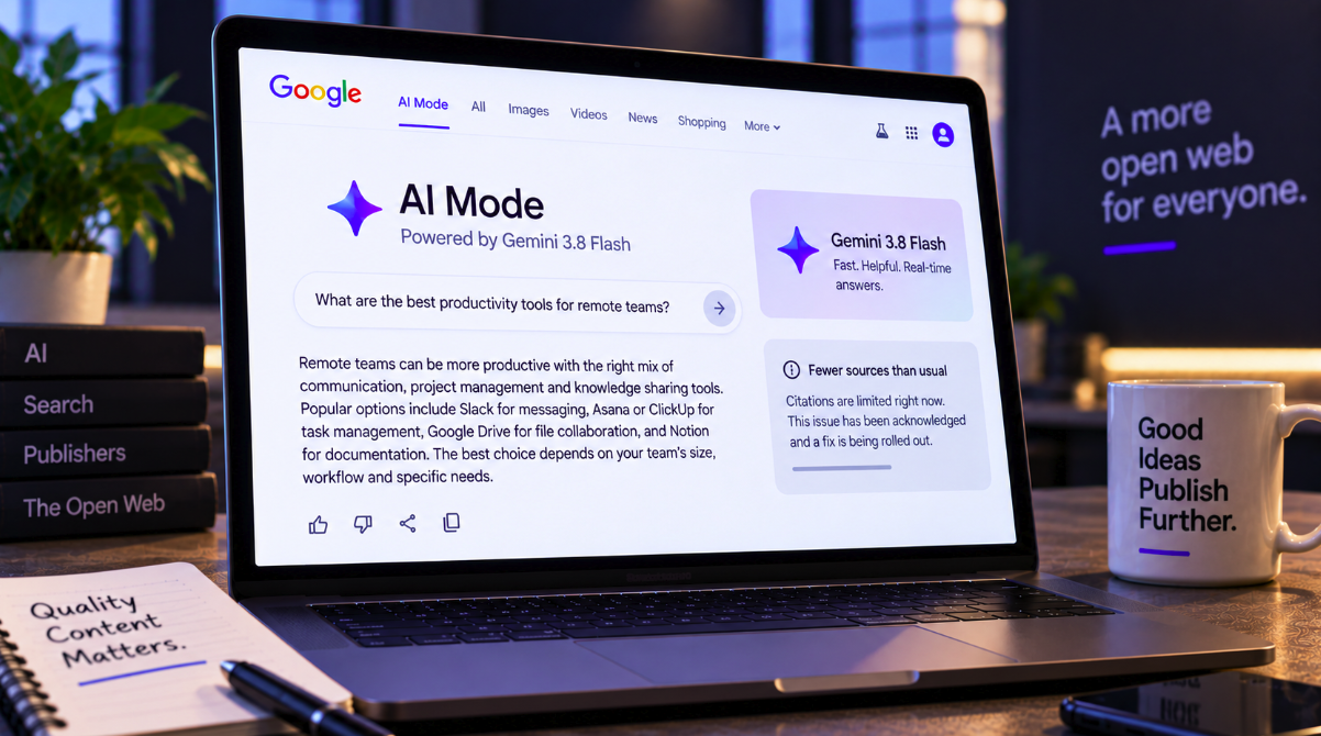 Google Shipped an AI Mode Model That Temporarily Stopped Linking to Publishers