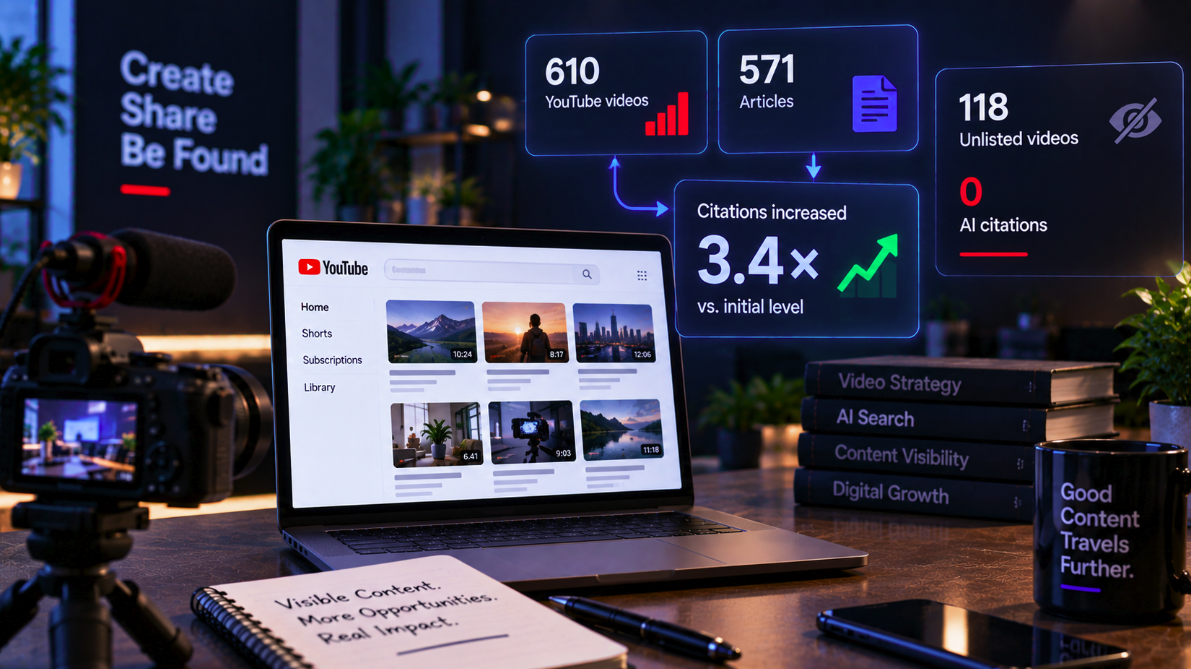 Unlisted YouTube Videos Are Practically Invisible to AI Search