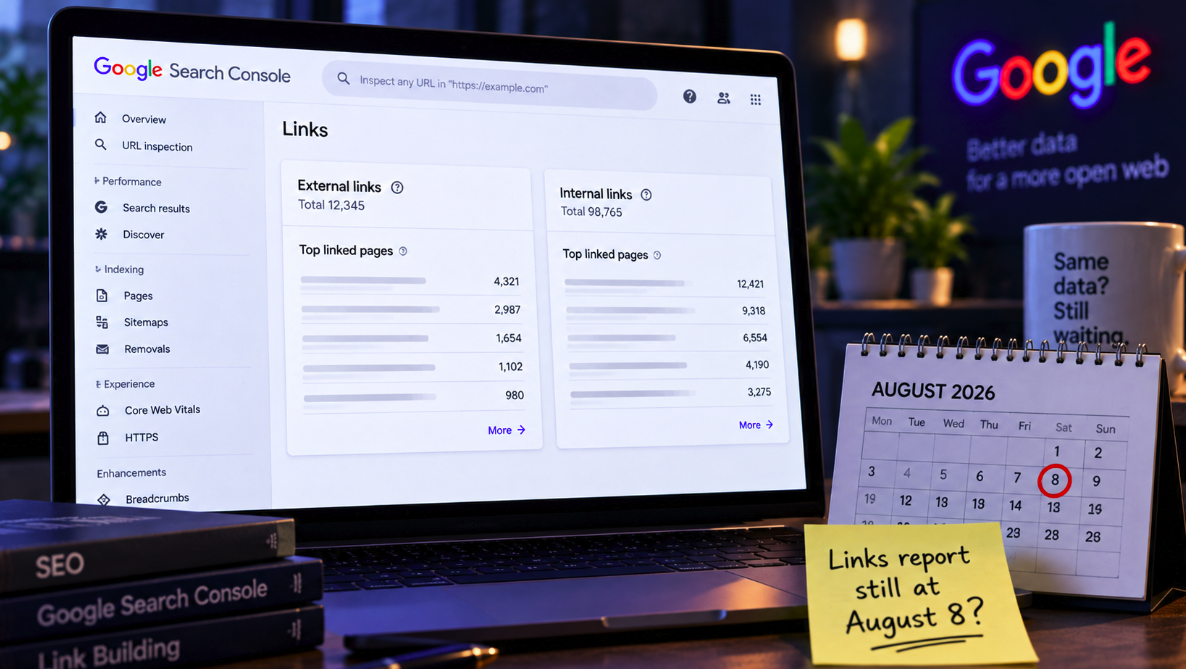 Search Console’s Links Report May Be Showing Month-Old Data