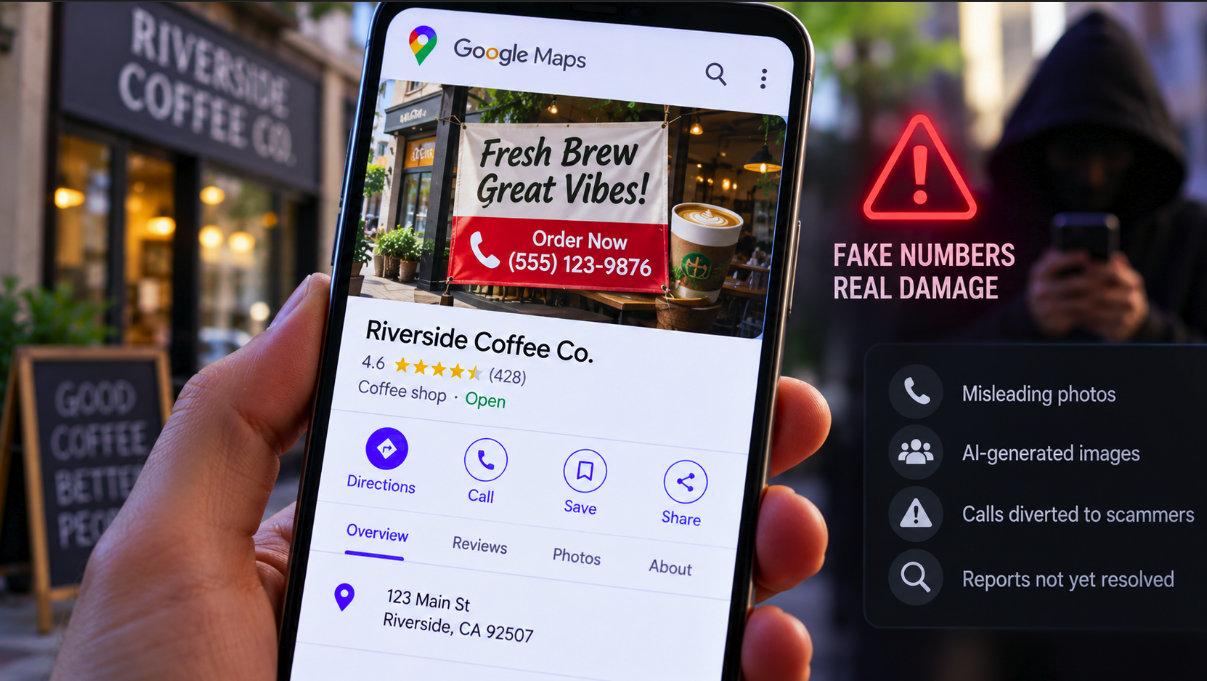 Scammers Are Hijacking Google Maps Calls Without Changing the Business Profile Phone Number