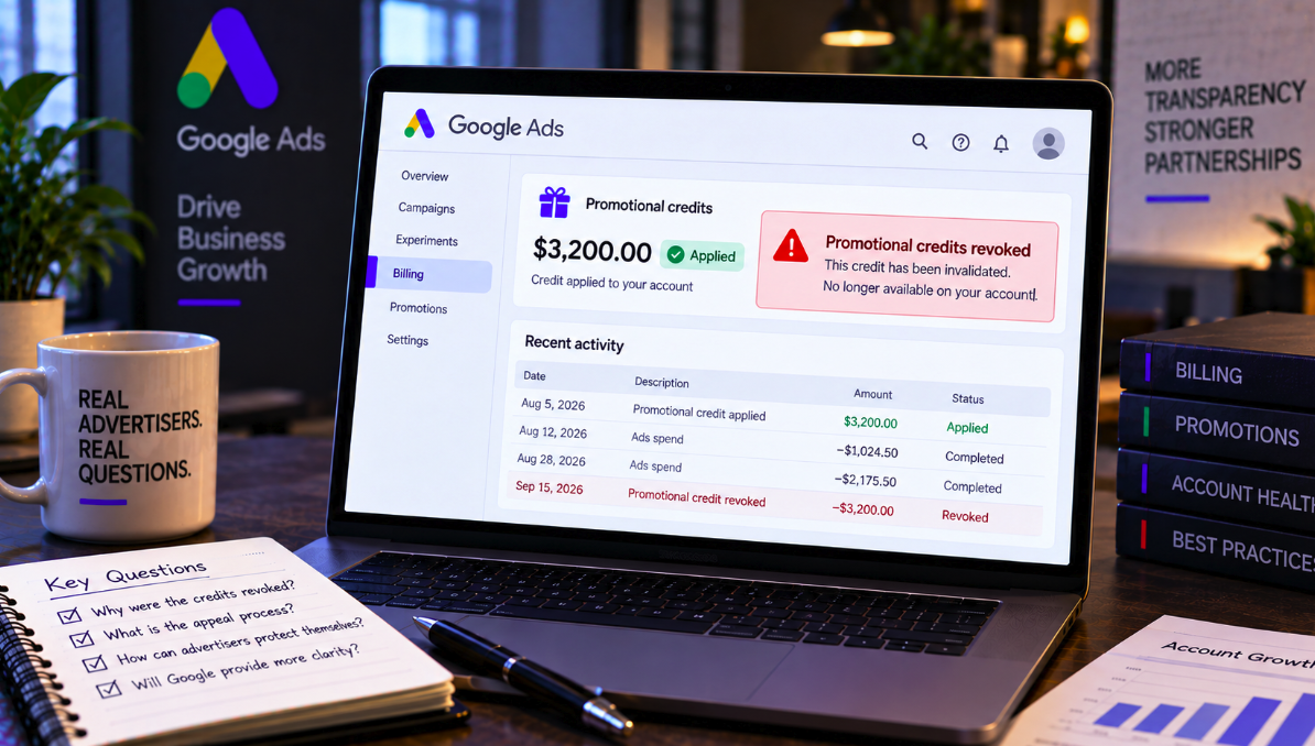 Advertisers Spent Their Google Credits—Then Google Took the Credits Back