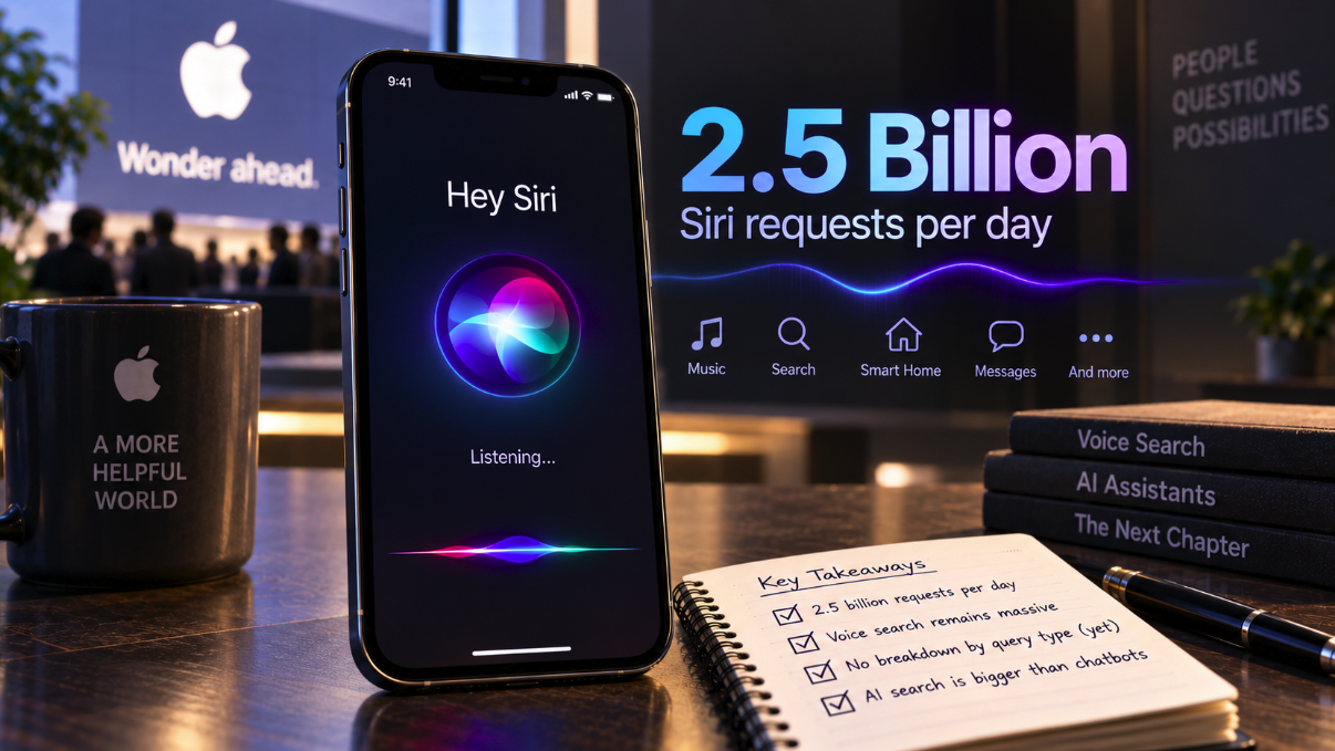 Siri Handles 2.5 Billion Requests a Day—the AI Search Market Is Bigger Than Chatbots