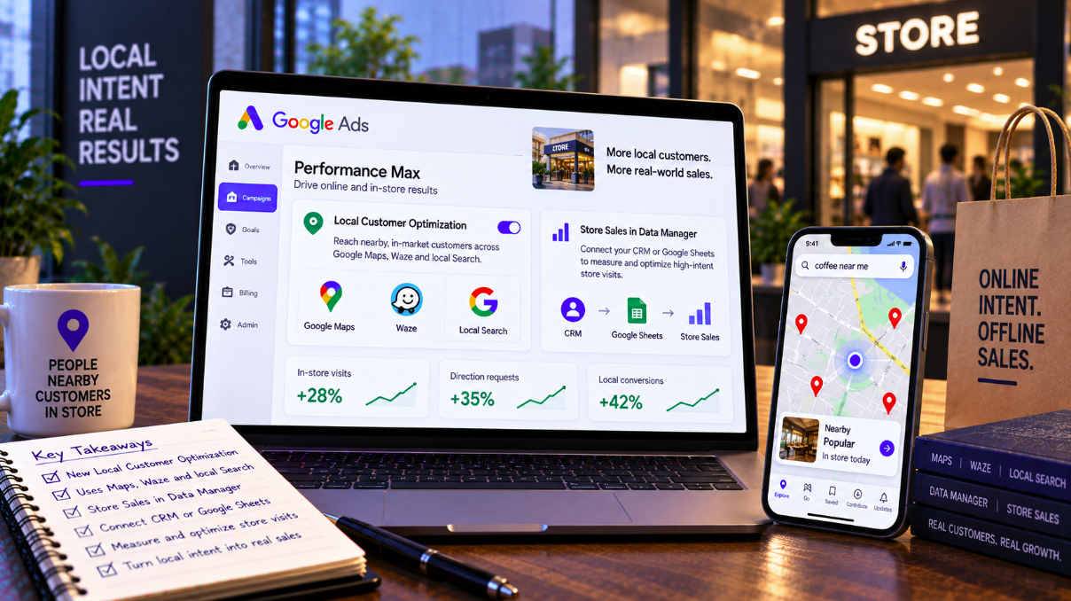 Google Ads Can Now Connect Maps and Waze Intent Directly With Offline Store Sales