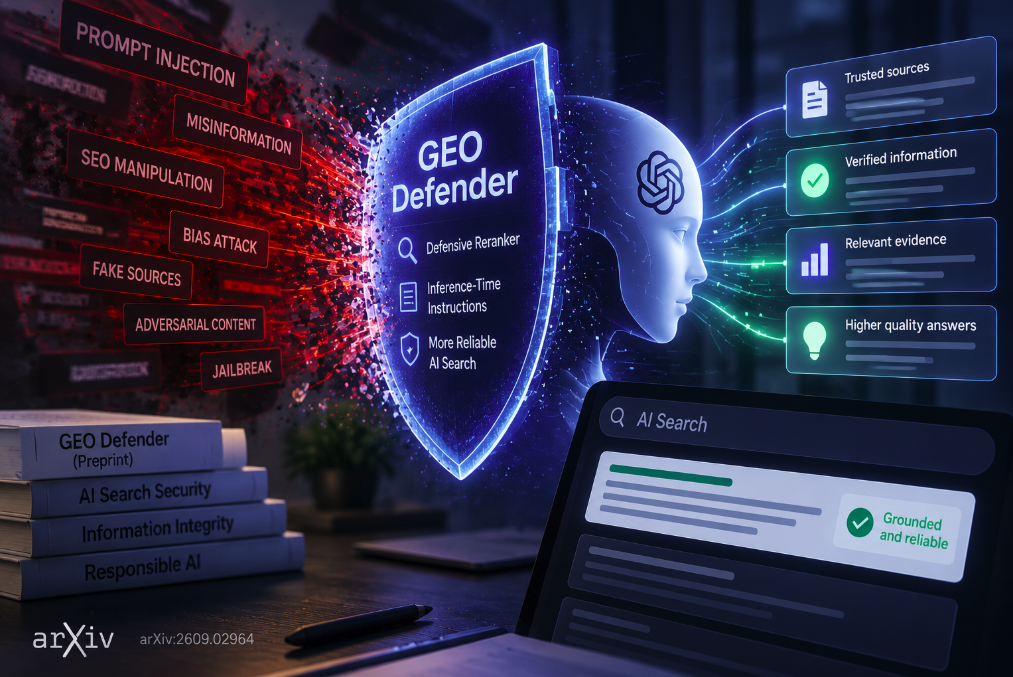 A New GEO Defense Cut AI Search Manipulation Success From 50% to 6%