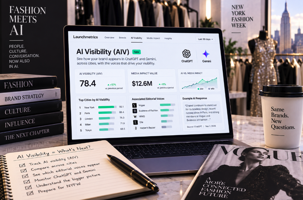 Fashion Brands Now Have an AI Visibility Score Alongside Their Traditional Media Rankings