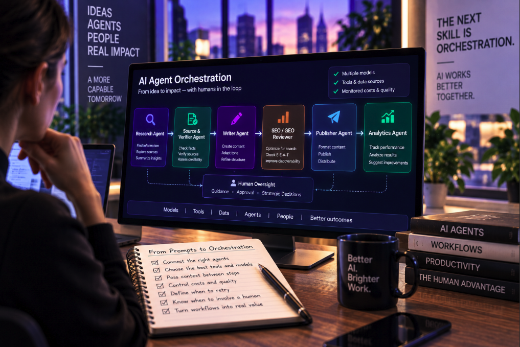 Everyone Is Learning to Use AI. The Next Skill May Be Learning to Orchestrate It.