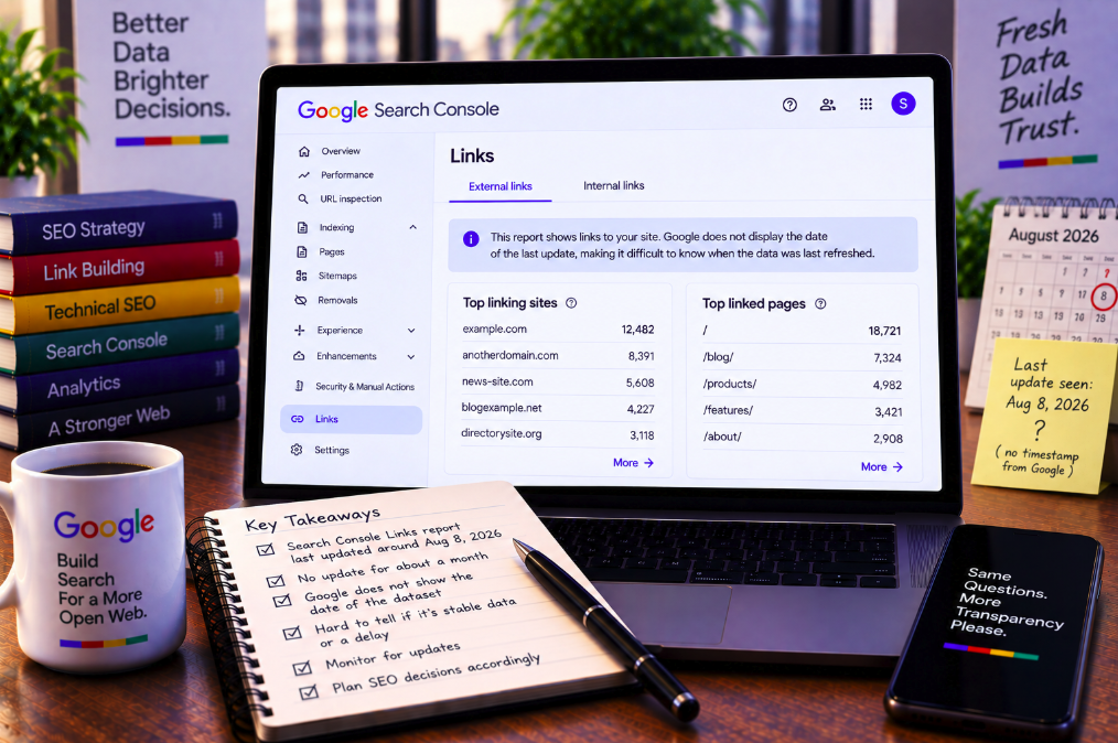 Search Console’s Link Report Went a Month Without Fresh Data—or Even a Timestamp