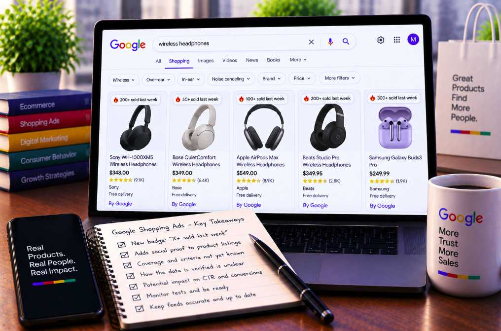 Google Shopping Ads Are Adding Weekly Sales Counts as Social Proof