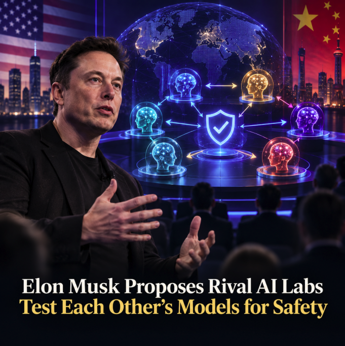 Elon Musk Proposes Rival AI Labs Test Each Other’s Models for Safety