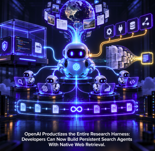 OpenAI Productizes the Entire Research Harness: Developers Can Now Build Persistent Search Agents With Native Web Retrieval