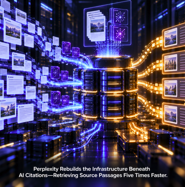 Perplexity Rebuilds the Infrastructure Beneath AI Citations—Retrieving Source Passages Five Times Faster