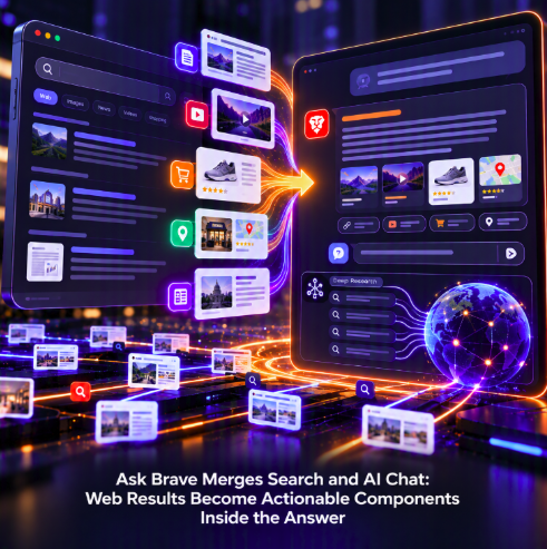 Ask Brave Merges Search and AI Chat: Web Results Become Actionable Components Inside the Answer