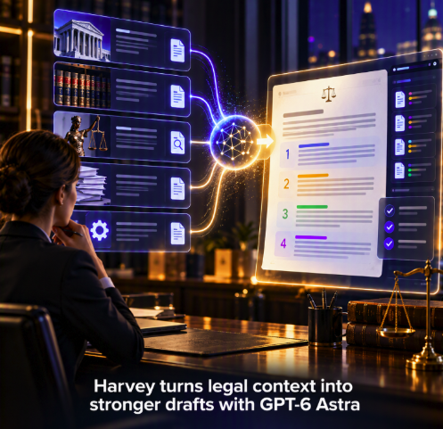 Harvey Turns Legal Context Into Stronger Drafts With GPT-6 Astra