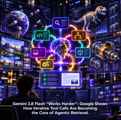 Gemini 3.8 Flash “Works Harder”: Google Shows How Iterative Tool Calls Are Becoming the Core of Agentic Retrieval