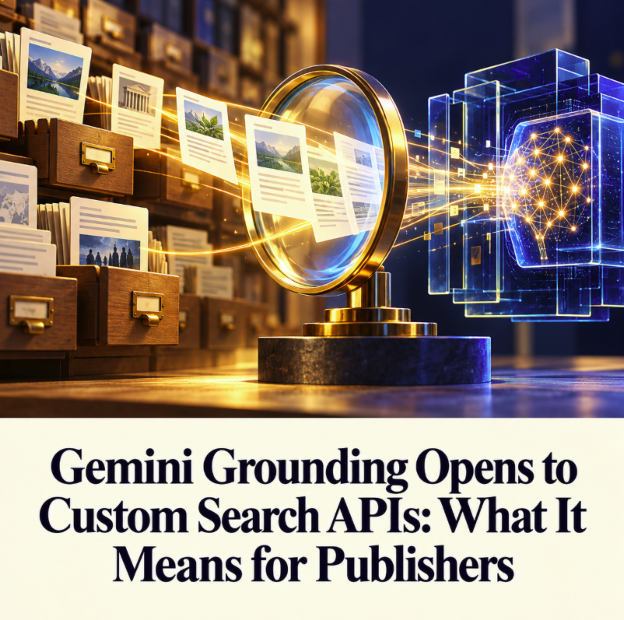 Gemini Grounding Opens to Custom Search APIs: What It Means for Publishers