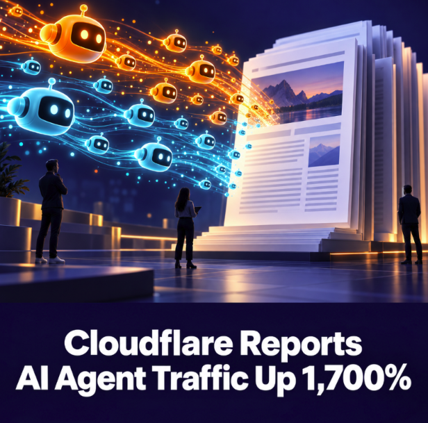 Cloudflare Reports AI Agent Traffic Up 1,700%