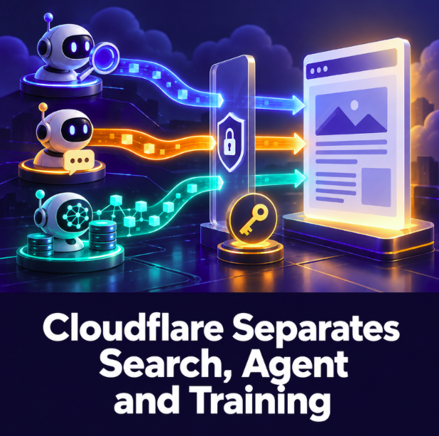 Cloudflare Separates Search, Agent and Training