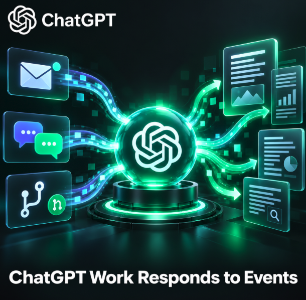 ChatGPT Work Adds Event-Triggered Tasks for Connected Apps