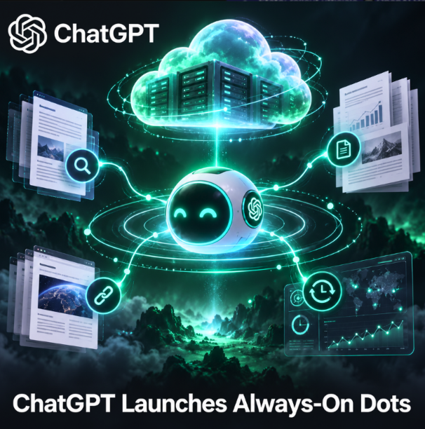 ChatGPT Launches Dots, Always-On Agents With Cloud Computers
