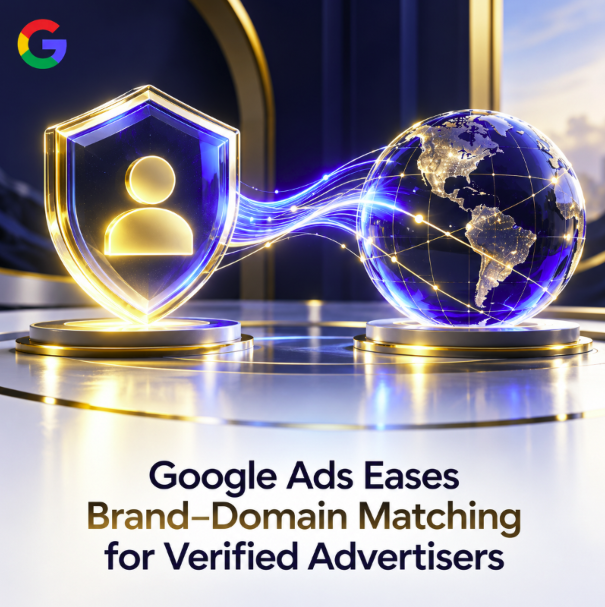 Google Ads Eases Brand–Domain Matching for Verified Advertisers