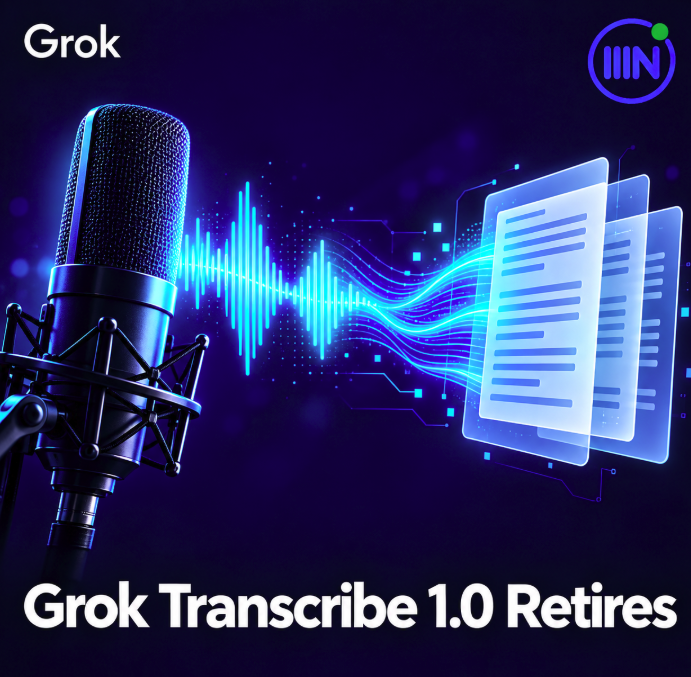 Grok Transcribe 1.0 Retires: Check Your Audio Workflow
