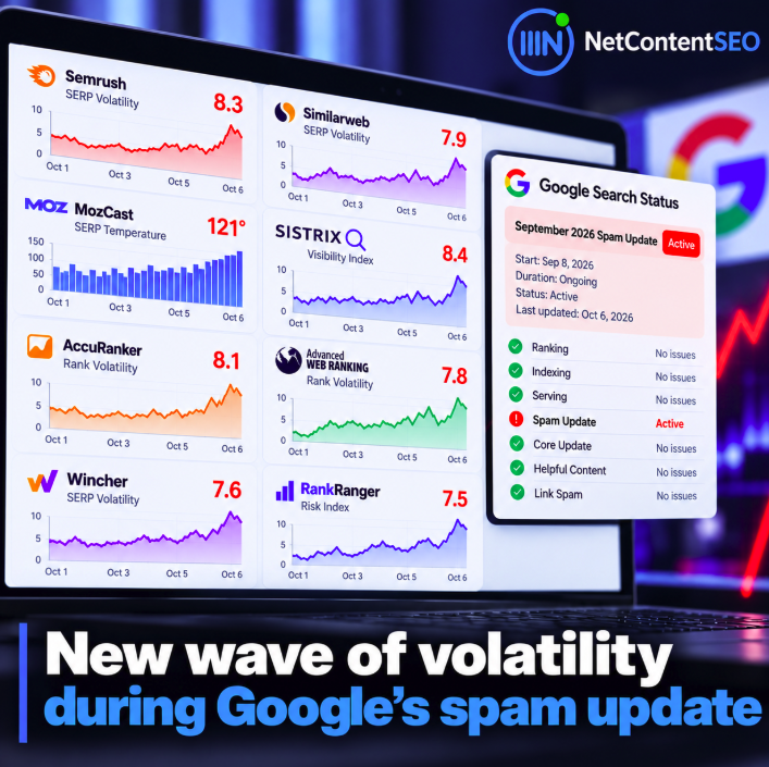 New Wave of Volatility Hits During Google's September 2026 Spam Update