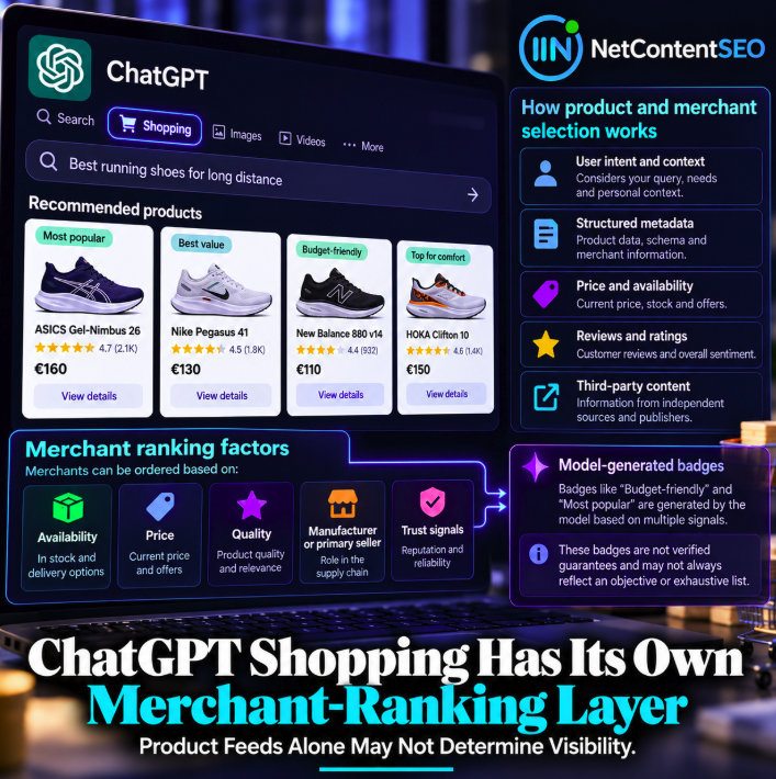 ChatGPT Shopping Has Its Own Merchant-Ranking Layer: Product Feeds Alone May Not Determine Visibility