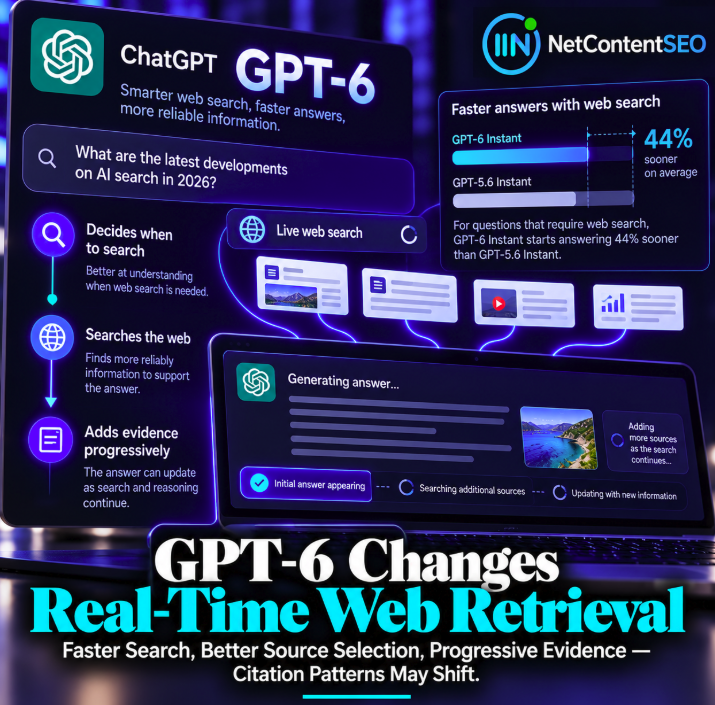 GPT-6 Changes Real-Time Web Retrieval: Faster Search and Progressive Evidence May Shift Citation Patterns