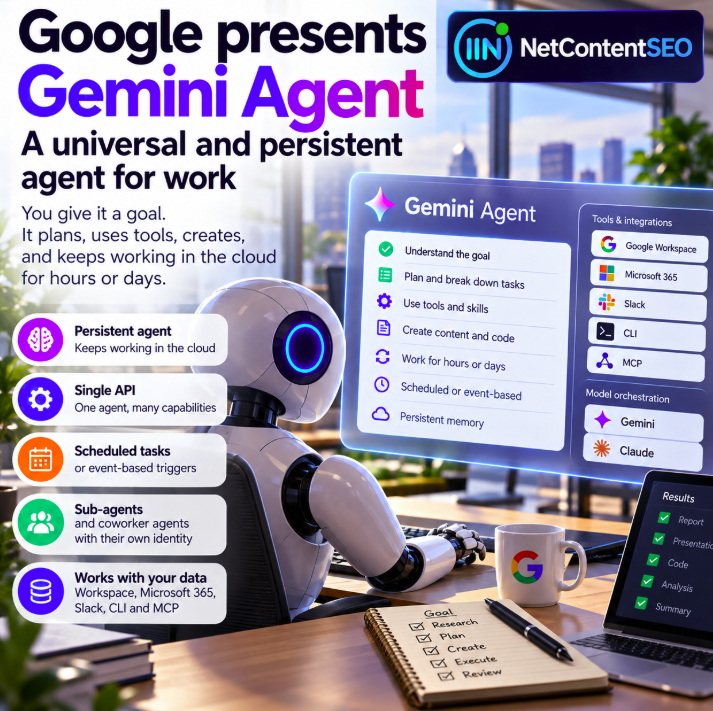 Google Introduces Gemini Agent for Work: Persistent Tasks, Coworker Agents and Multi-Model Orchestration