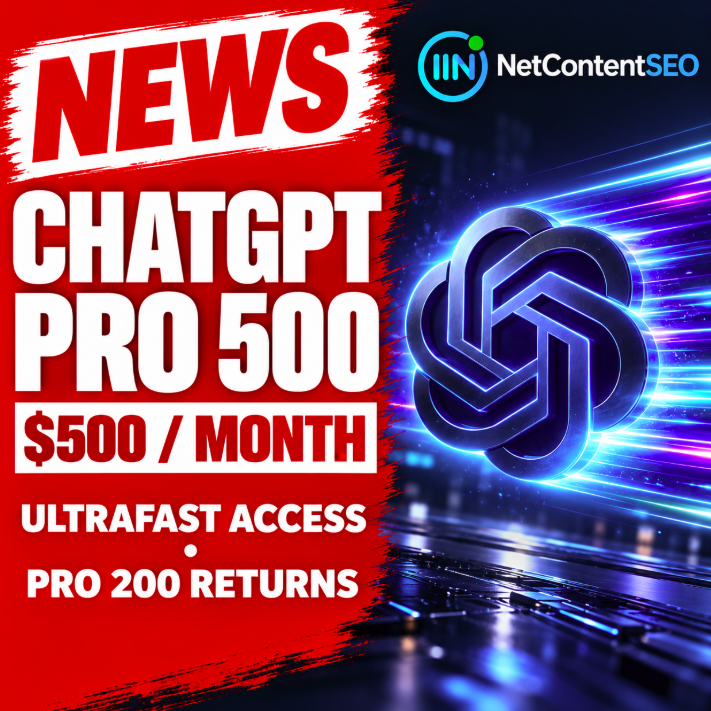 OpenAI Launches ChatGPT Pro 500 at $500 a Month With Exclusive Ultrafast Access