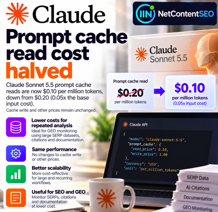 Anthropic Halves Claude Sonnet 5.5 Prompt Cache Read Pricing