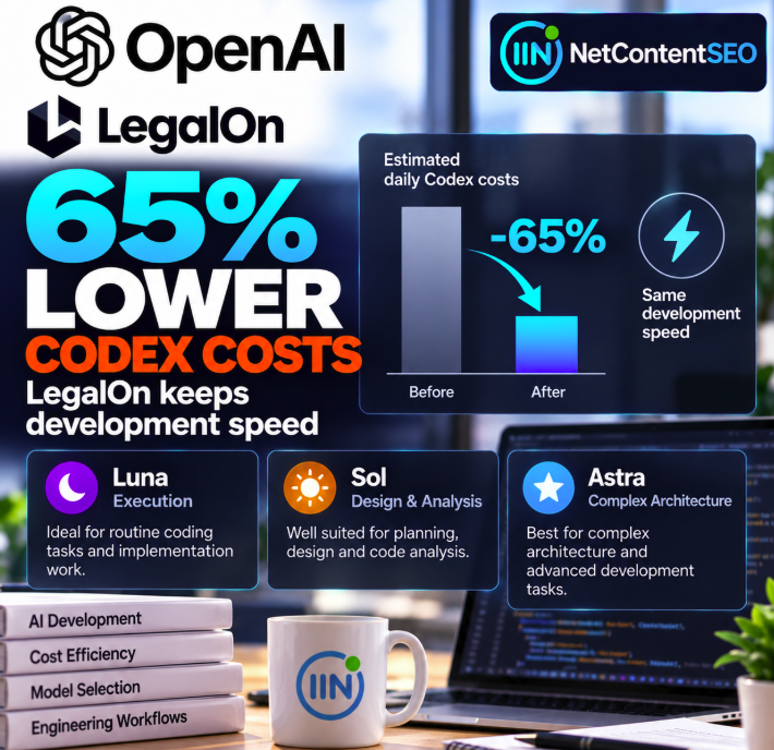 LegalOn Cuts Estimated Daily Codex Costs by 65% Without Slowing Development
