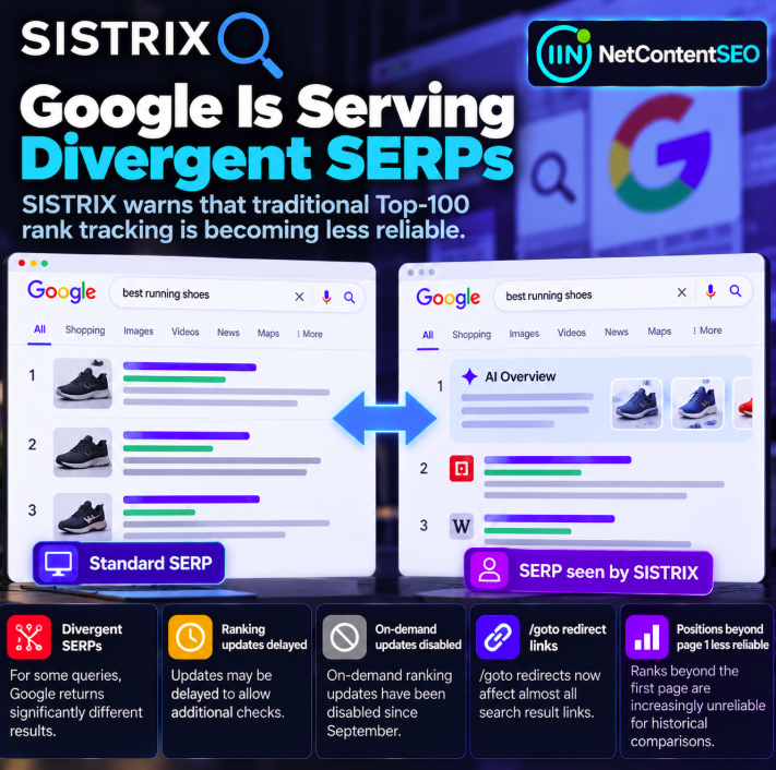 SISTRIX Warns of Divergent Google SERPs: Why Traditional Top-100 Rank Tracking Is Becoming Less Reliable