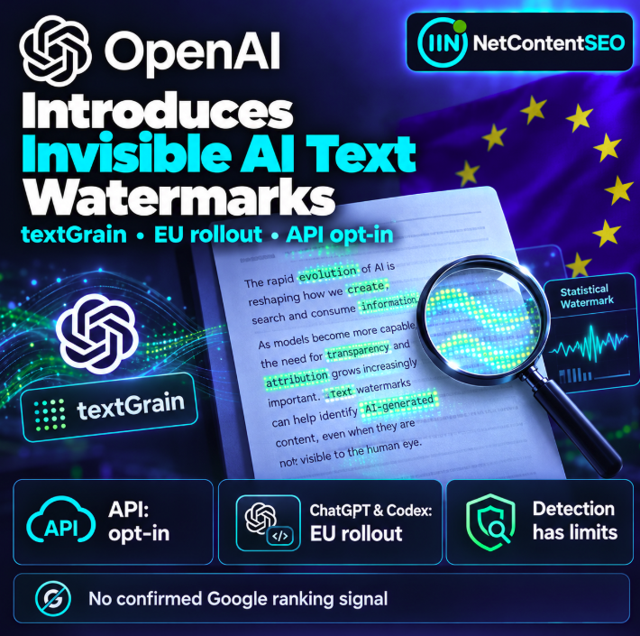 OpenAI Introduces Invisible AI Text Watermarks: What Publishers and SEO Professionals Need to Know
