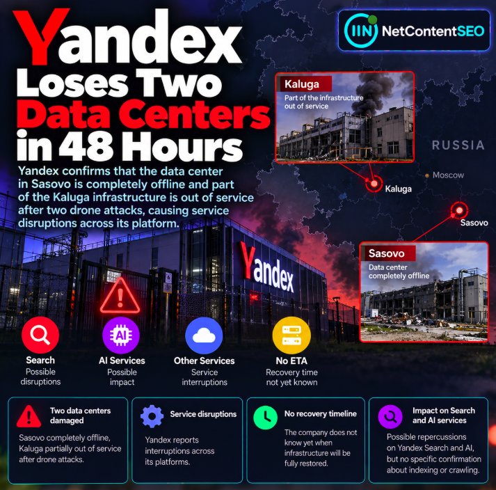 Yandex Data Centers Hit by Drone Attacks: Search and AI Infrastructure Resilience Faces a Major Test