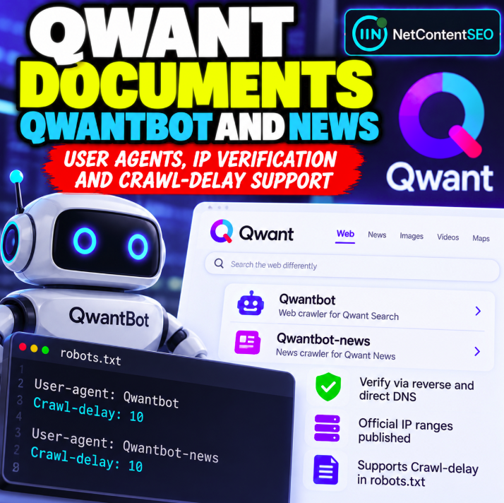 Qwant Documents Its Search and News Crawlers: User Agents, IP Verification and Crawl-Delay Support