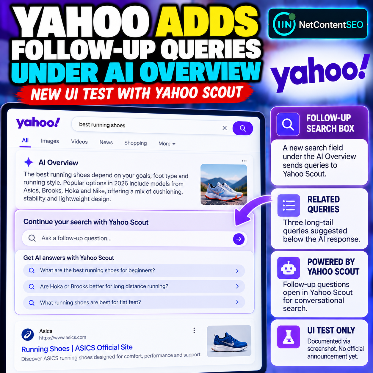 Yahoo Turns AI Overviews Into Conversational Search Funnels Through Scout Follow-Ups