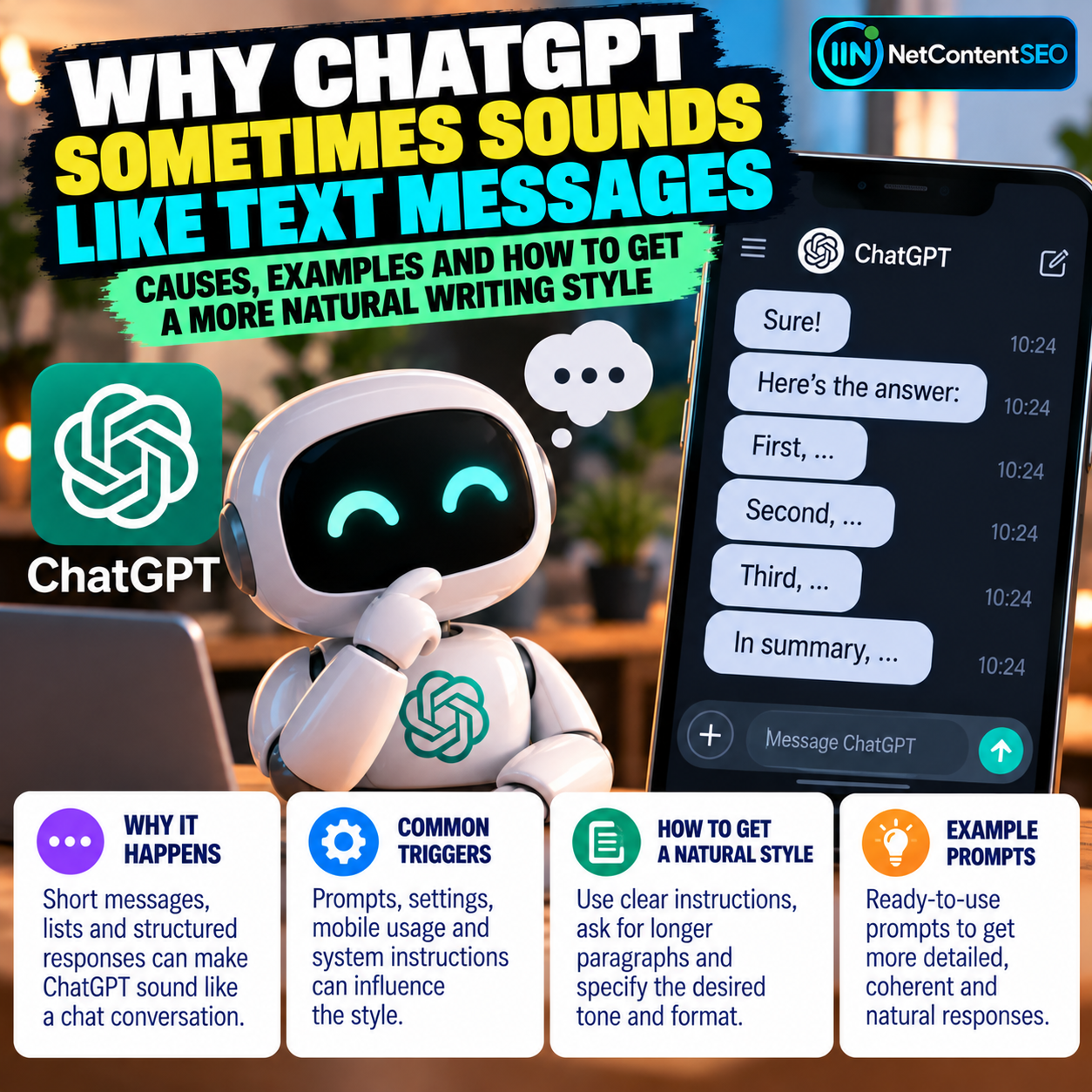 Why ChatGPT Sometimes Sounds Like Text Messages
