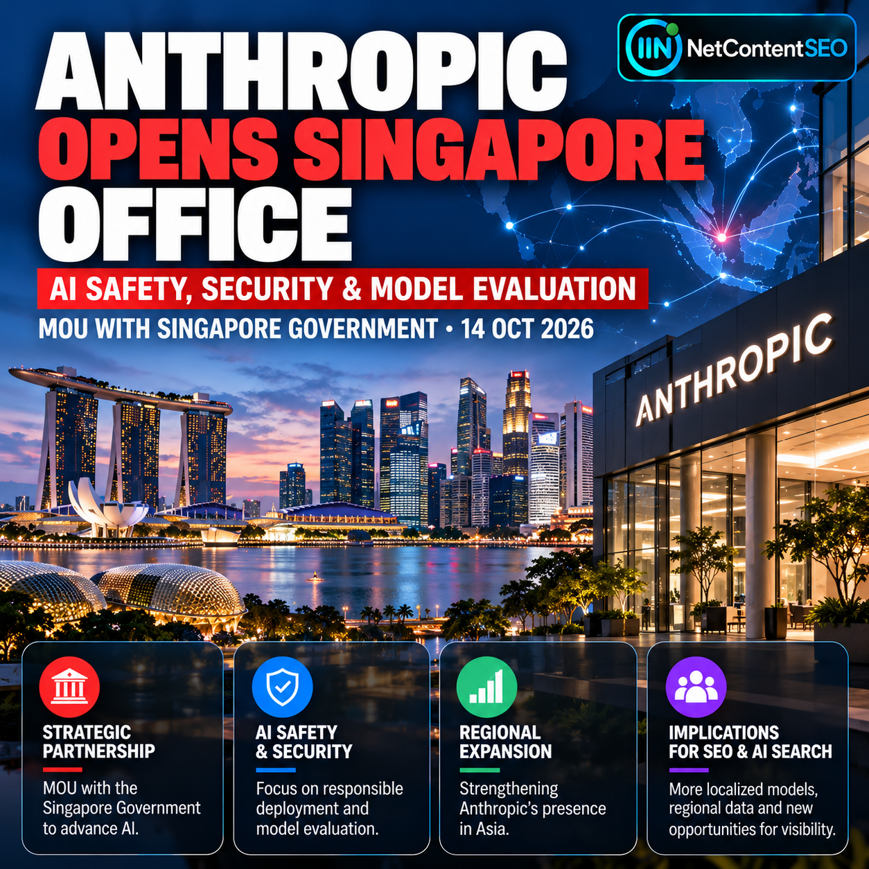 Anthropic Opens Singapore Office and Signs Government MOU