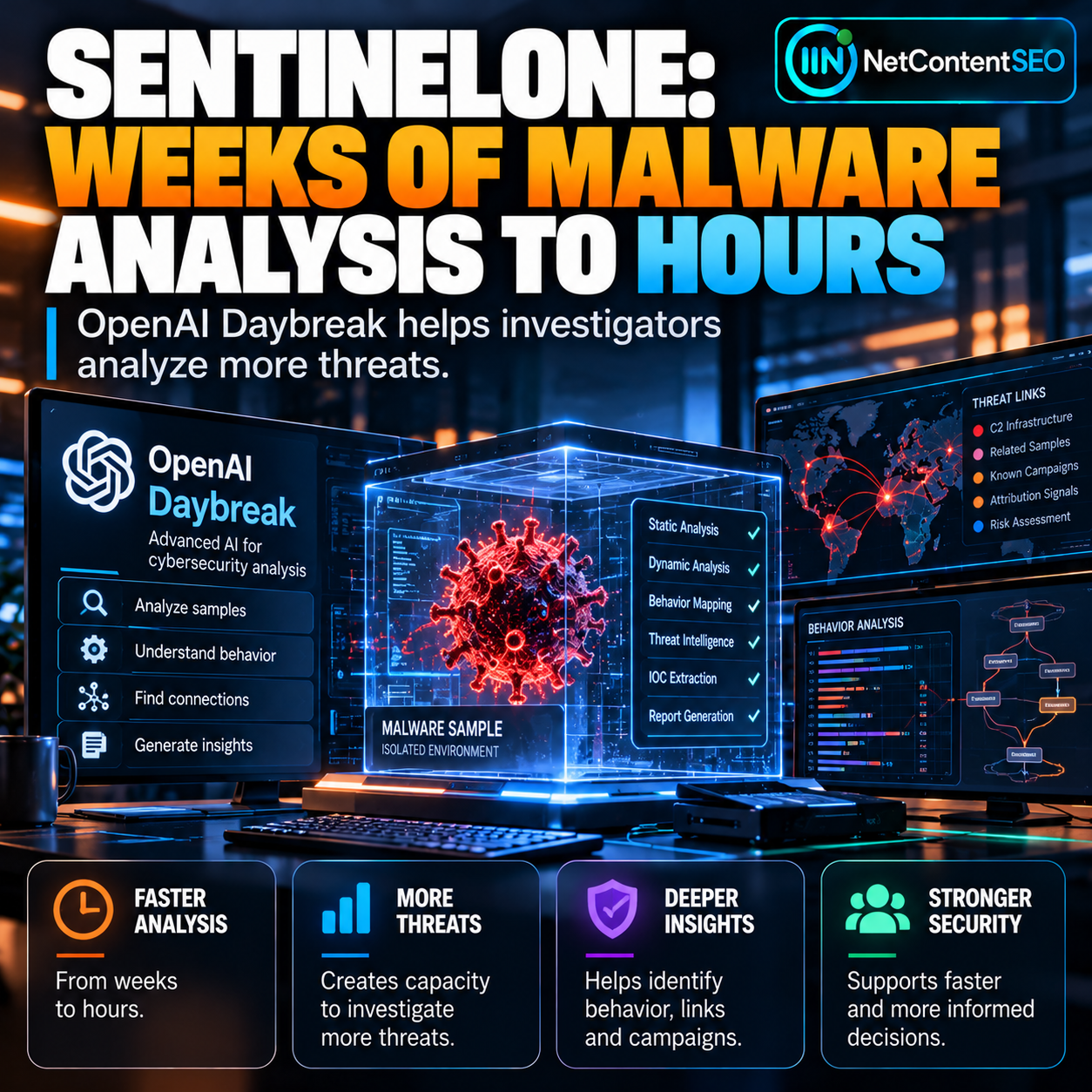 SentinelOne Cuts Malware Analysis from Weeks to Hours with OpenAI Daybreak
