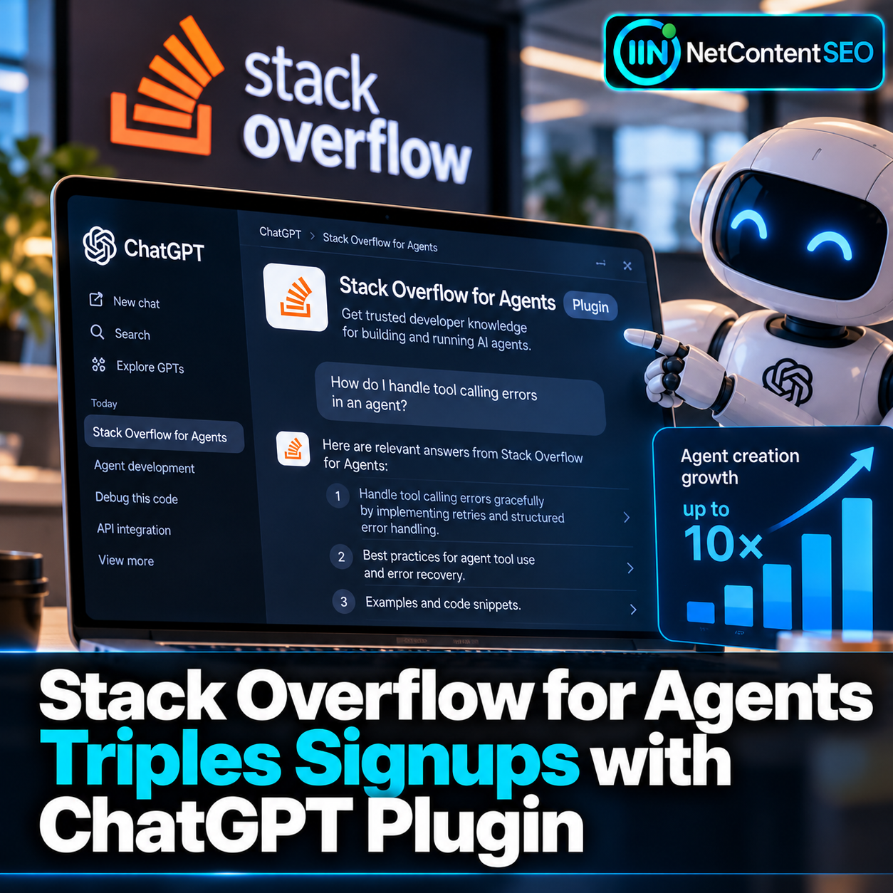 Stack Overflow for Agents Triples Signups With ChatGPT Plugin: A New AI Distribution Channel