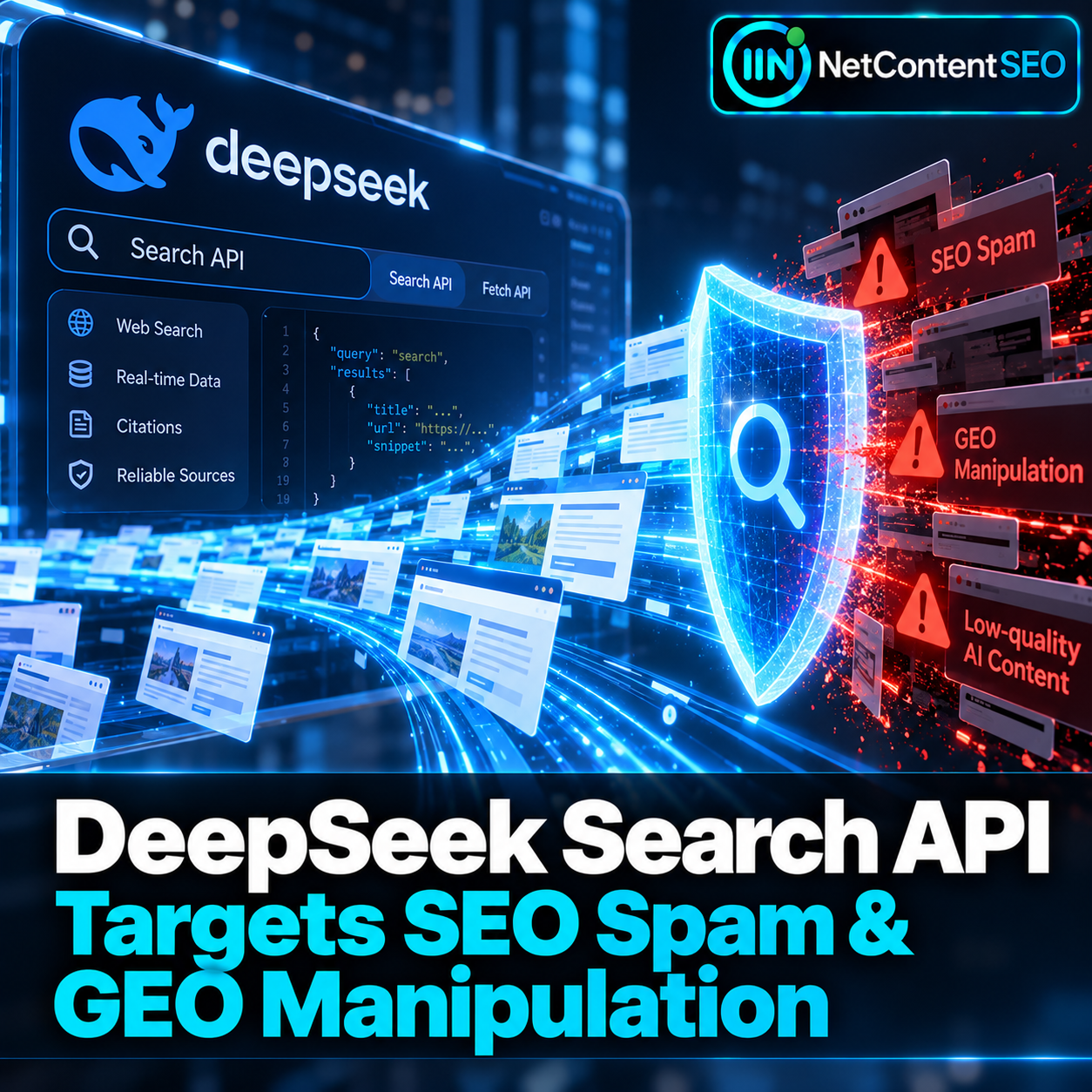 DeepSeek Launches Its Own Search API and Targets SEO Spam and GEO Manipulation