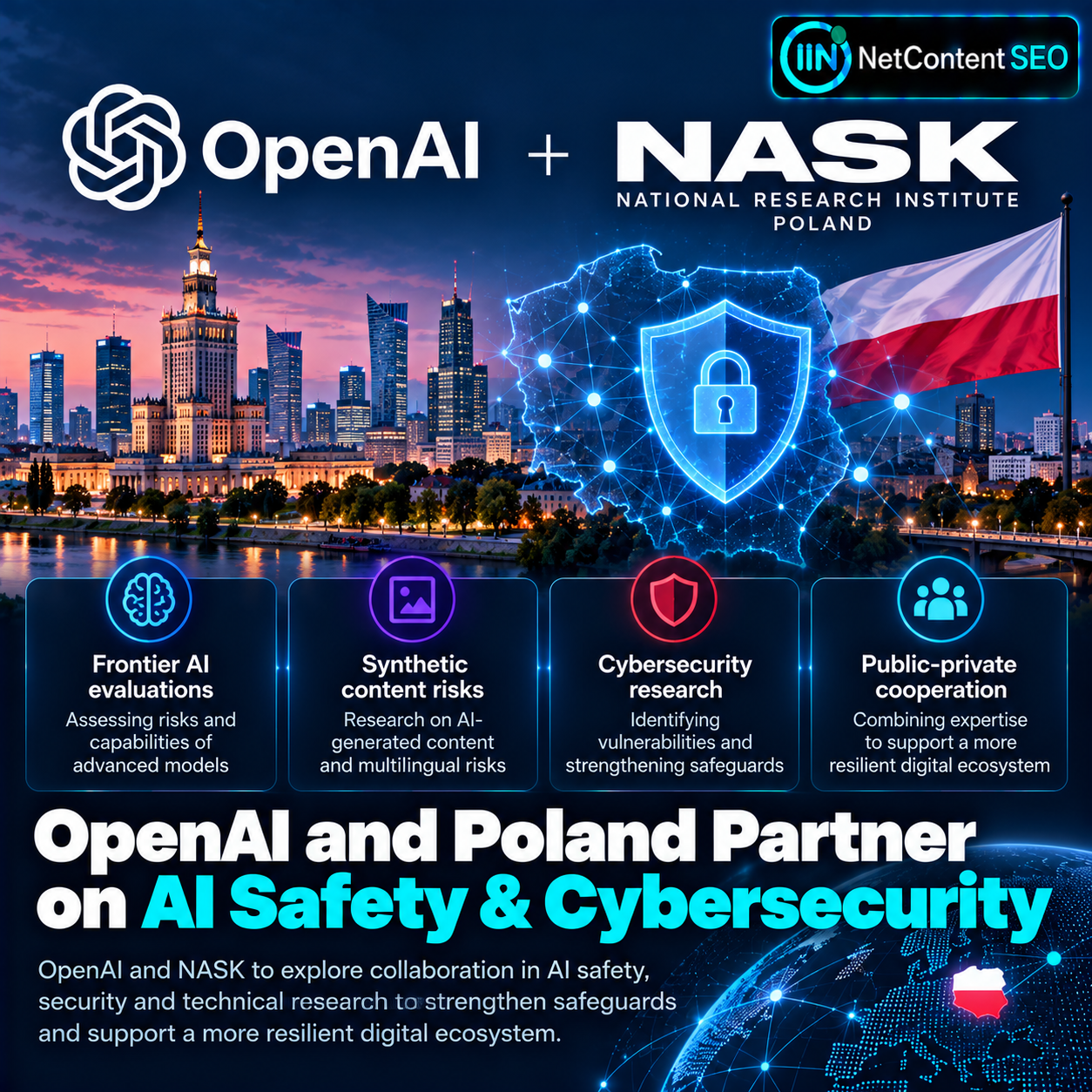 OpenAI Partners With Poland’s NASK to Advance AI Safety and Cybersecurity