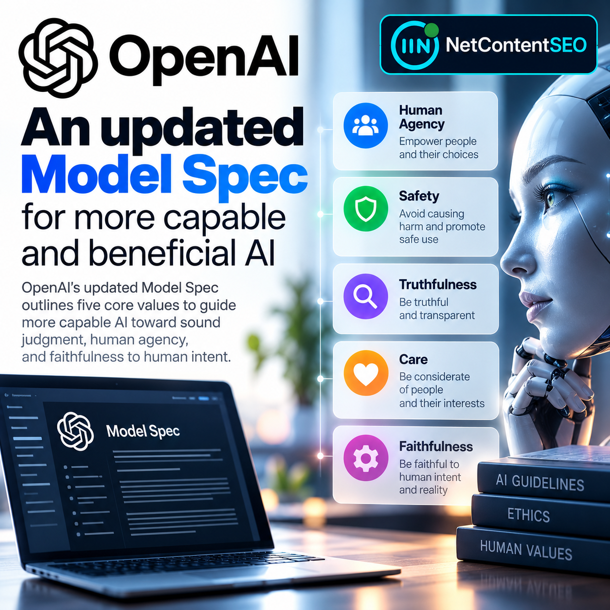 OpenAI Updates Its Model Spec: Five Core Values for More Capable AI