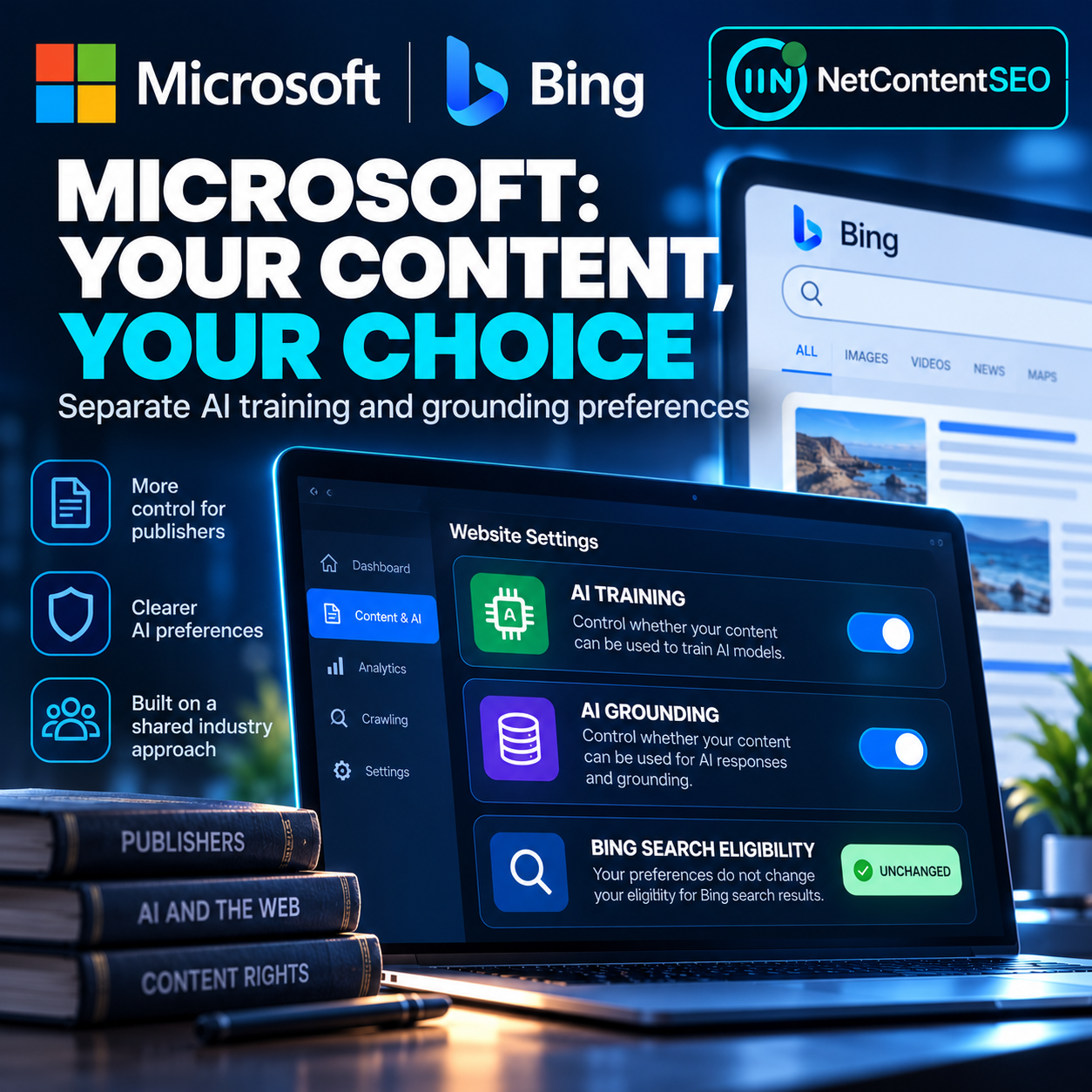 Microsoft Separates AI Training and Grounding Controls Without Changing Bing Search Eligibility