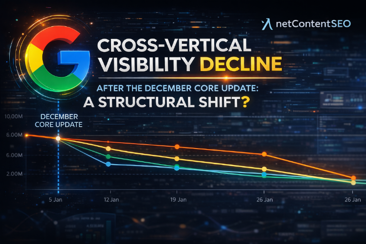 Cross-Vertical Visibility Drop After the December Core Update: A Structural Shift? - netcontentseo